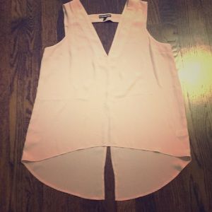 Express: Dusty Rose High Low Tank